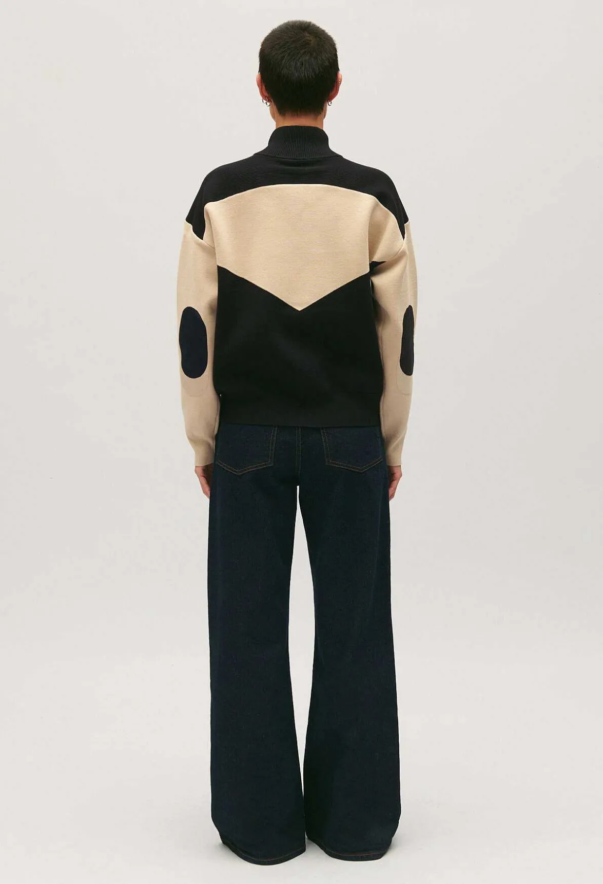 Claudie Pierlot Minimum Half-Zip Sweatshirt*Women Sweaters And Cardigans