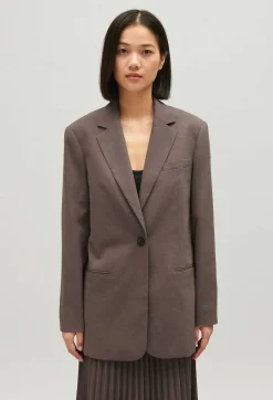 Claudie Pierlot Mocha Brown Suit Jacket*Women Blazers