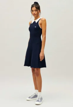 Claudie Pierlot Navy Blue Tennis Dress*Women Dresses