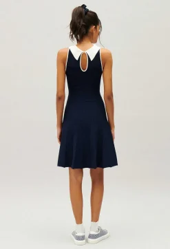 Claudie Pierlot Navy Blue Tennis Dress*Women Dresses