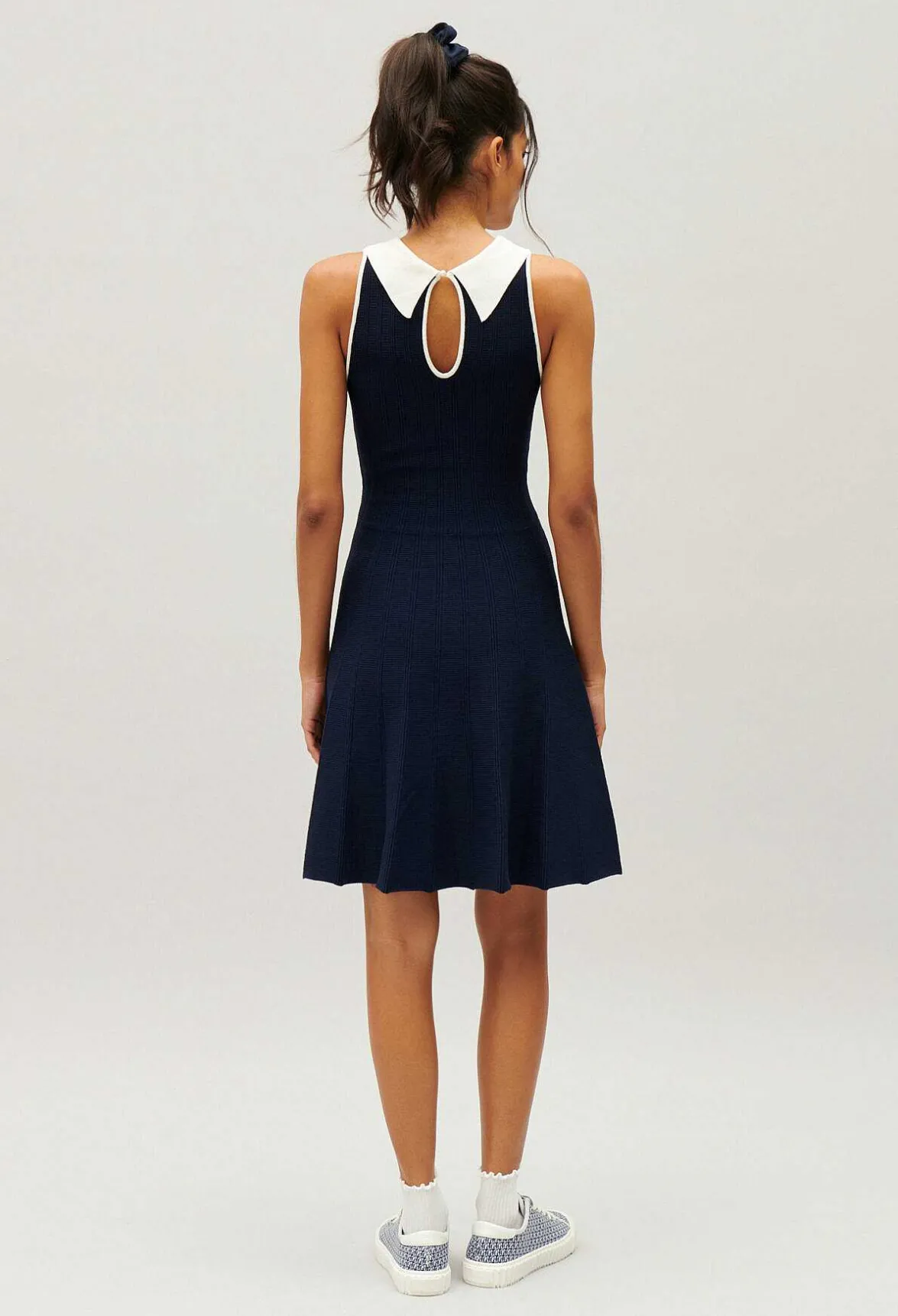 Claudie Pierlot Navy Blue Tennis Dress*Women Dresses