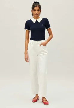 Claudie Pierlot Navy Blue Tennis Top*Women Tops And Shirts