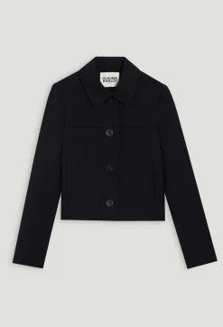 Claudie Pierlot Navy Boxy Jacket*Women Blazers