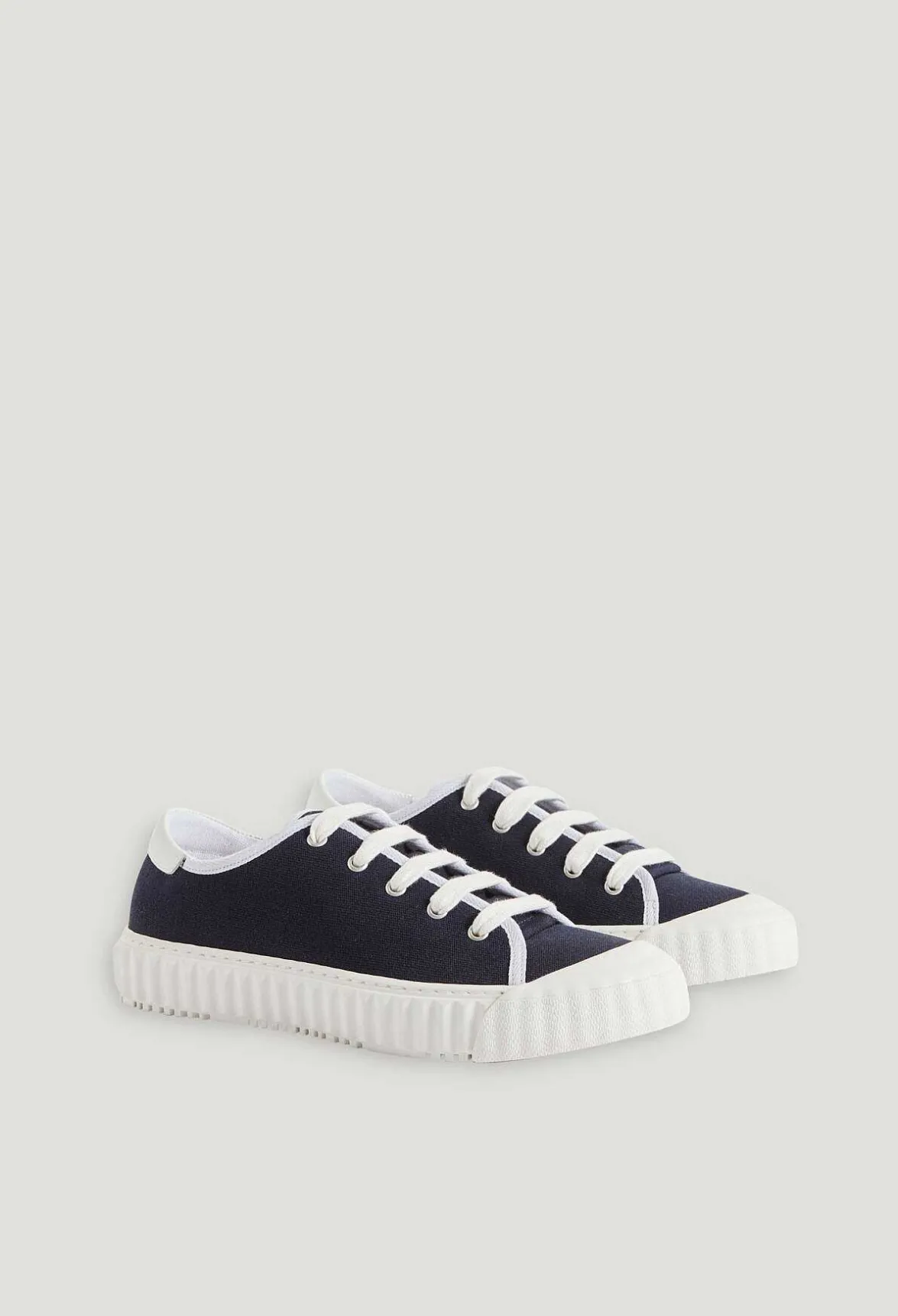 Claudie Pierlot Navy Canvas Tennis Shoes*Women Sneakers And Bensimon