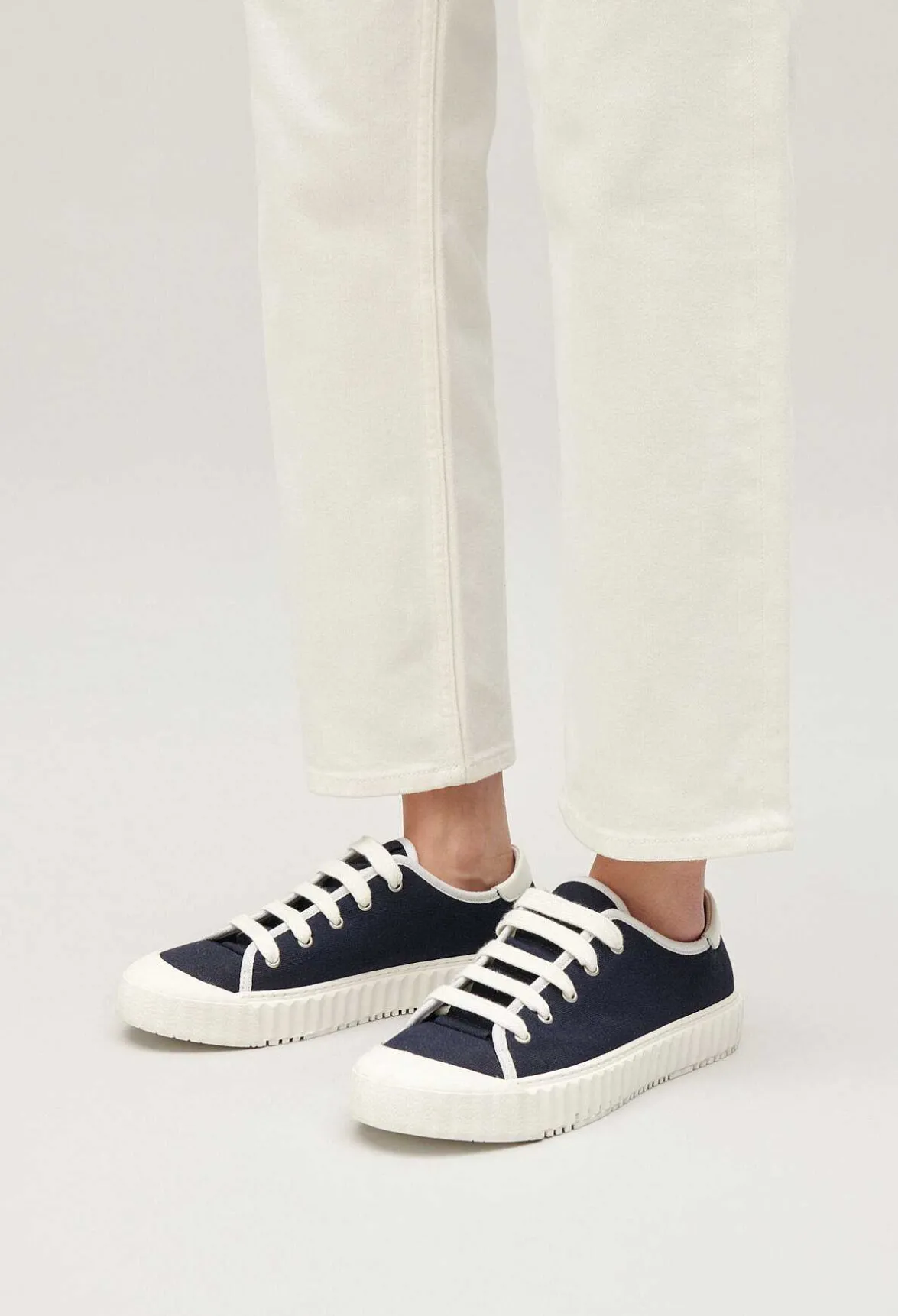 Claudie Pierlot Navy Canvas Tennis Shoes*Women Sneakers And Bensimon