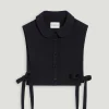 Claudie Pierlot Navy Knitted Removable Collar*Women Shawls And Collars