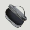 Claudie Pierlot Navy Monogram Canvas Vanity Case*Women Mini-Bags