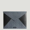 Claudie Pierlot Navy Monogrammed Laptop Sleeve*Women Small Leather Goods