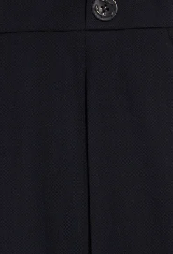 Claudie Pierlot Navy Straight Bermuda Shorts*Women Skirts And Shorts