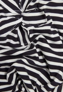 Claudie Pierlot Navy Striped T-Shirt*Women T-Shirts