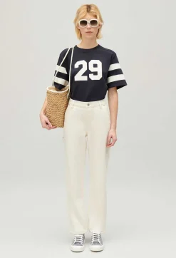 Claudie Pierlot Navy T-Shirt*Women T-Shirts