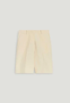 Claudie Pierlot Pale Beige Cotton Bermuda Shorts*Women Skirts And Shorts