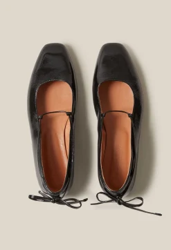 Claudie Pierlot Patent Leather Ballet Pumps*Women Sandals, Pumps And Mules