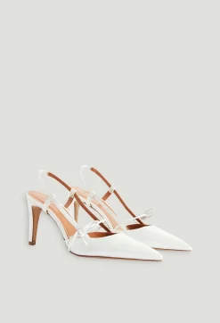 Claudie Pierlot Pearly Leather Heels*Women Sandals, Pumps And Mules