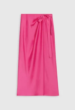 Claudie Pierlot Pink Mid-Length Tie Dress*Women Skirts And Shorts