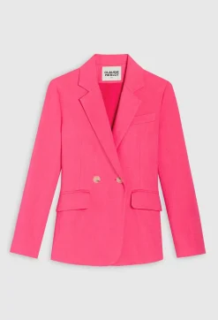 Claudie Pierlot Pink Suit Jacket*Women Blazers