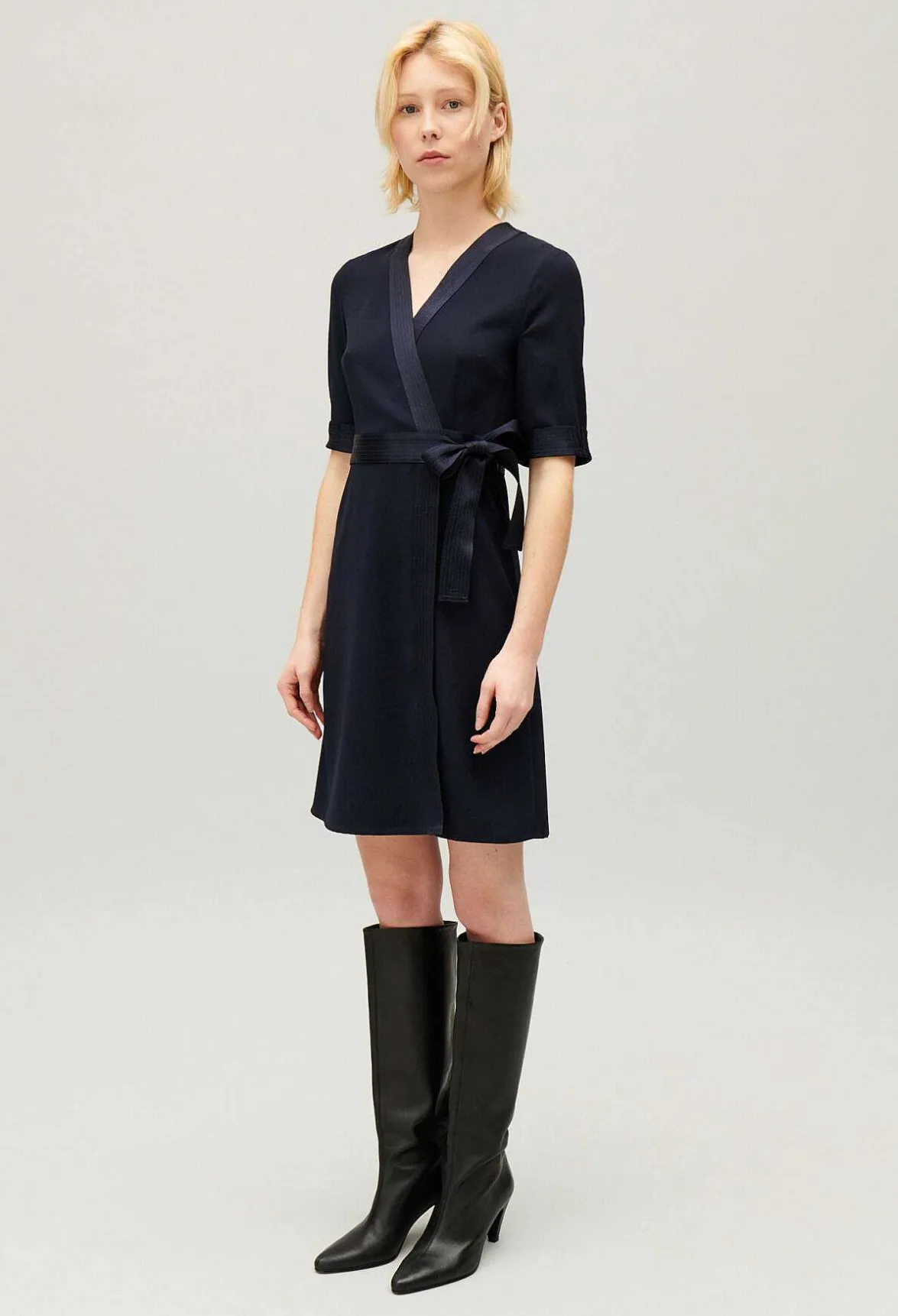 Claudie Pierlot Plain Wrap Dress*Women Dresses