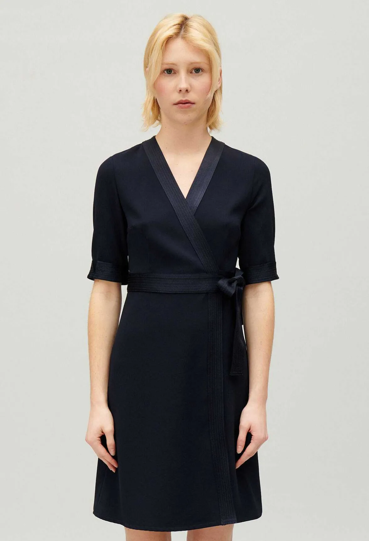 Claudie Pierlot Plain Wrap Dress*Women Dresses