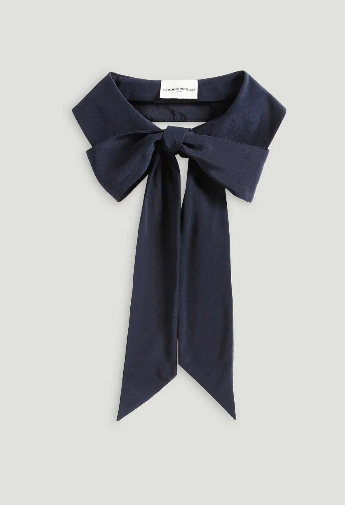 Claudie Pierlot Removable Silk Peter Pan Collar*Women Shawls And Collars