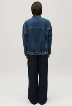Claudie Pierlot Reversible Oversized Denim Jacket*Women Jackets And Coats