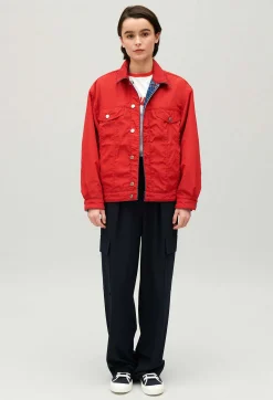 Claudie Pierlot Reversible Oversized Denim Jacket*Women Jackets And Coats