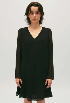 Claudie Pierlot Rififi Short Black Dress*Women Dresses