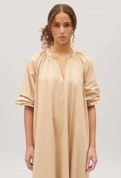 Claudie Pierlot Sand Oversized Maxi Dress*Women Dresses