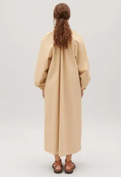 Claudie Pierlot Sand Oversized Maxi Dress*Women Dresses