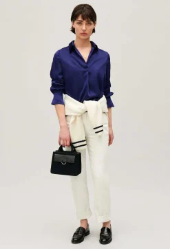 Claudie Pierlot Satin-Effect Floaty Blouse*Women Tops And Shirts