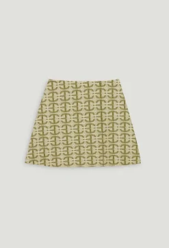 Claudie Pierlot Short A-Line Skirt With Monogram*Women Skirts And Shorts
