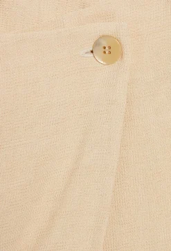 Claudie Pierlot Short Beige Wrap Skirt*Women Skirts And Shorts