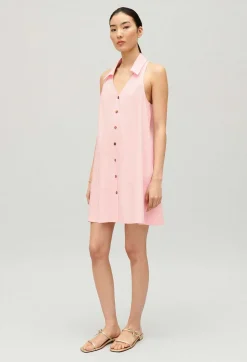 Claudie Pierlot Short Button-Up Babydoll Dress*Women Dresses