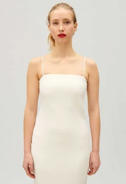 Claudie Pierlot Short Ecru Tube Dress*Women Dresses