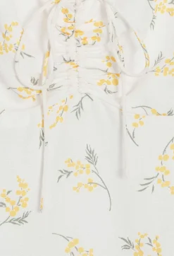 Claudie Pierlot Short Flared Dress With Mimosa Pattern*Women Dresses