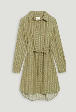 Claudie Pierlot Short Green Monogram Dress*Women Dresses