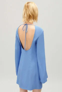 Claudie Pierlot Short Lavender Dress With Open Back*Women Dresses
