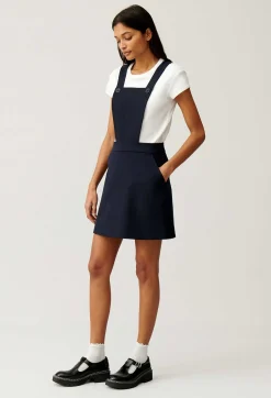 Claudie Pierlot Short Navy Dress With Straps*Women Dresses