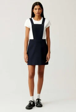Claudie Pierlot Short Navy Dress With Straps*Women Dresses