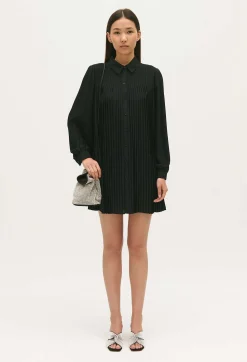 Claudie Pierlot Short Pleated Dress*Women Dresses
