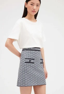 Claudie Pierlot Short Skirt With Cp Monogram*Women Skirts And Shorts