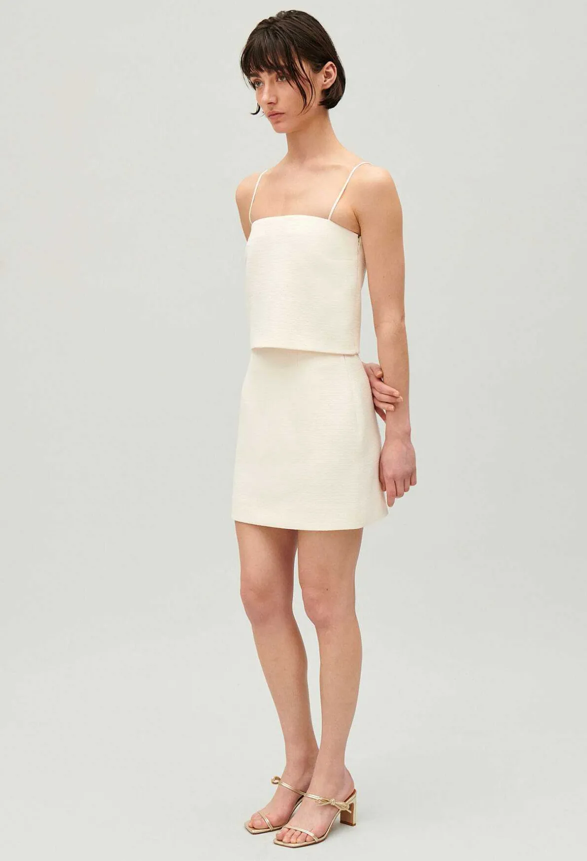 Claudie Pierlot Short Tweed Skirt*Women Skirts And Shorts