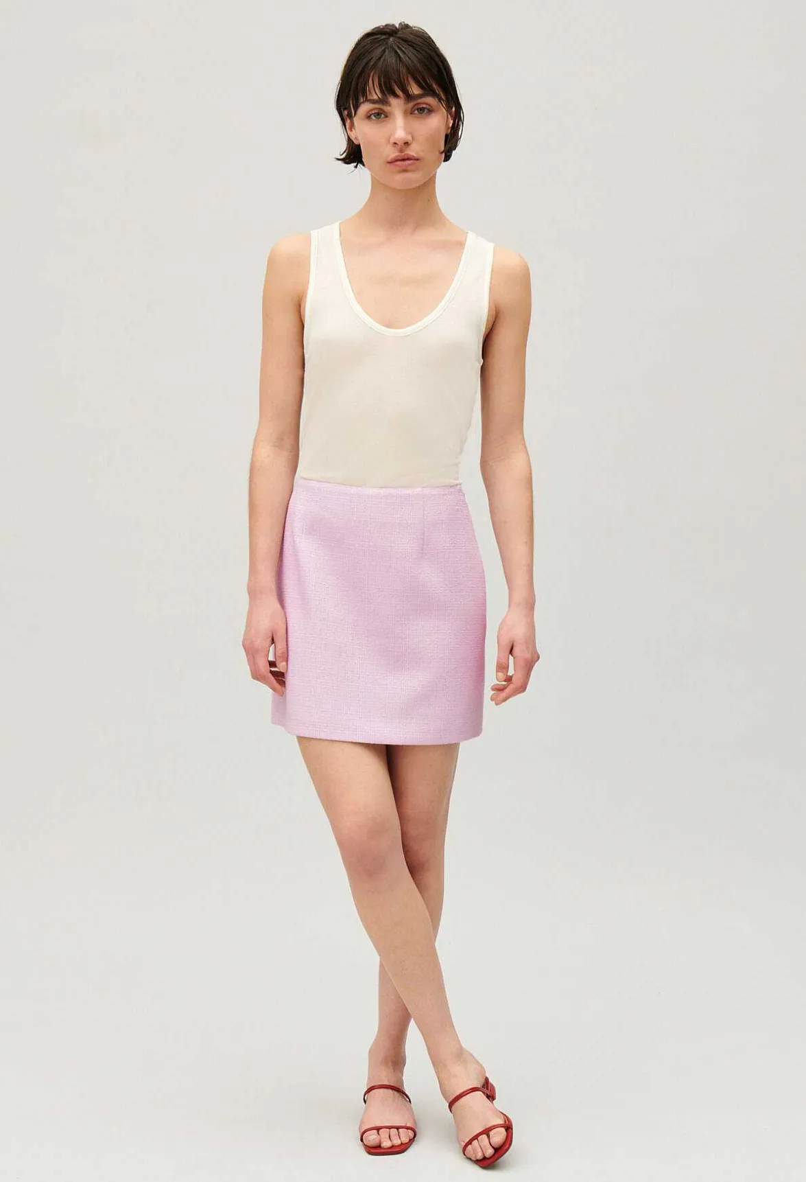 Claudie Pierlot Short Tweed Skirt*Women Skirts And Shorts