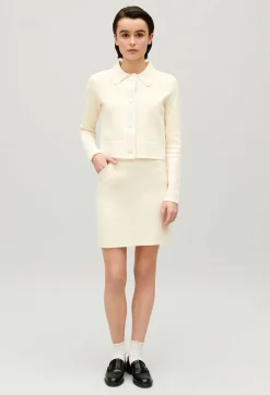 Claudie Pierlot Short Waistcoat With Collar*Women Sweaters And Cardigans