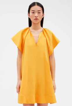Claudie Pierlot Short Yellow Dress*Women Dresses