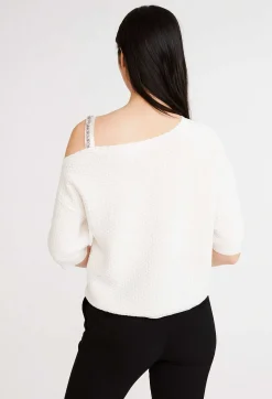 Claudie Pierlot Short-Sleeved Ruffled Jumper*Women Sweaters And Cardigans