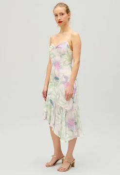 Claudie Pierlot Silk Printed Midi Dress*Women Dresses