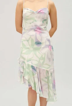 Claudie Pierlot Silk Printed Midi Dress*Women Dresses