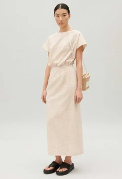 Claudie Pierlot Striped Midi Dress*Women Dresses