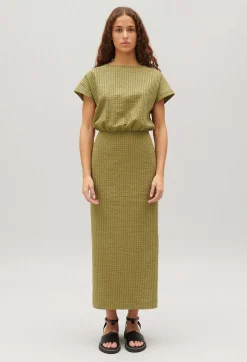 Claudie Pierlot Striped Midi Dress*Women Dresses