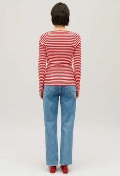 Claudie Pierlot Striped T-Shirt*Women T-Shirts